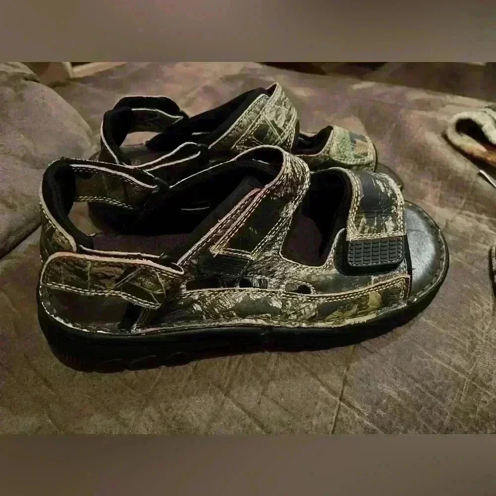 Mossy Oak Camo Men's Weber’s Sandals Size 11